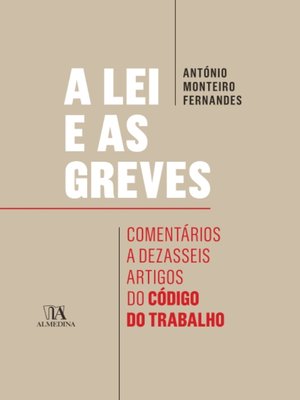 cover image of A Lei e as Greves